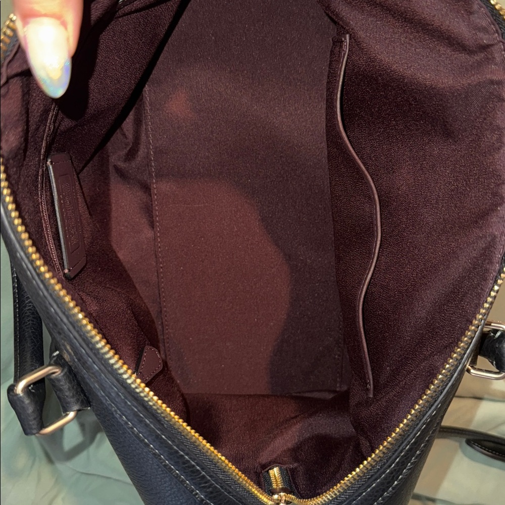 Coach Large Rowan-NWOT Black - Picture 4 of 6